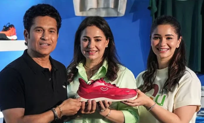 Sachin Tendulkar Launches His New Sports Brand ‘10XU’ — Offering Shoe Range Between Rs 5,000 – 6,000 sachin tendulkar