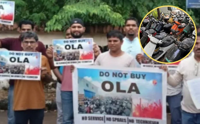 Stop Selling Ola Electric? Over 2,000 Customers in Goa Protest Against Ola Over Unresolved Service Issues ola Electric