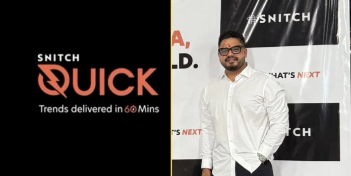Snitch Enters Quick Commerce, Launches 60-Minute Fashion Delivery in Bengalore snitch