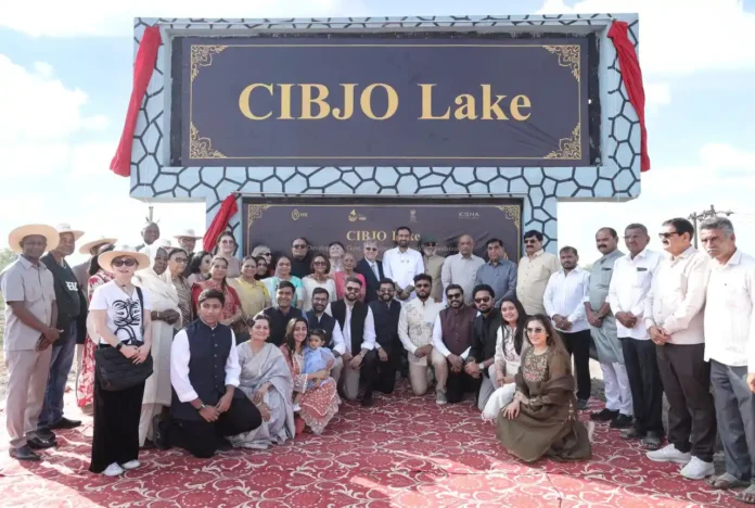 Diamond King Savji Dholakia Inaugrates 15-Acre Lake To Provide Water Security To 12,000 Farmers Savji Dholakia